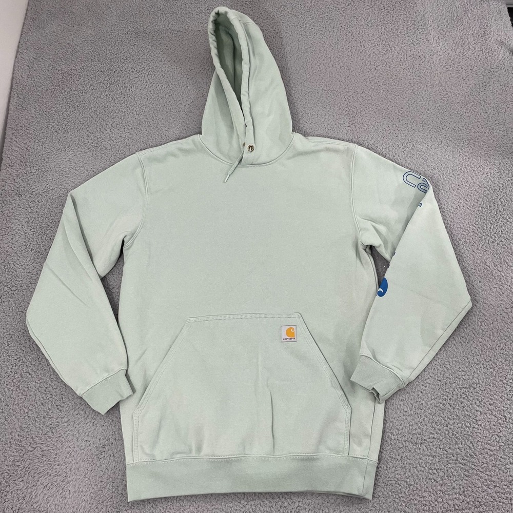 Carhartt K288 Loose Fit Hoodie Men M Seabrook Workwear Pullover